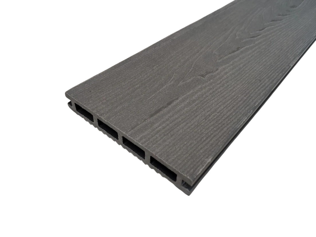 Террасная доска ДПК WoodPlast Standart Дымчатый